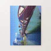 Alberta-brug Calgary. Legpuzzel (Verticaal)