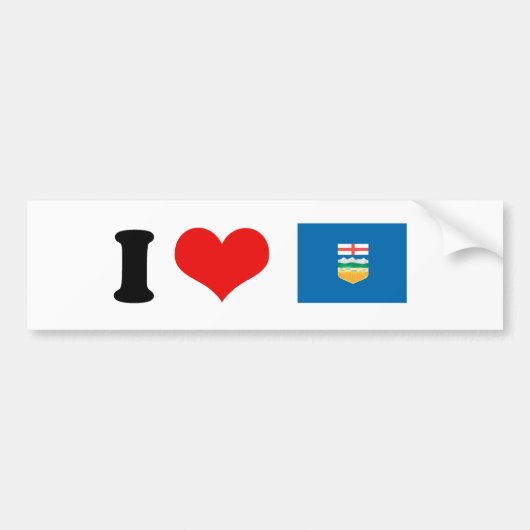 ALBERTA BUMPERSTICKER (Voorkant)