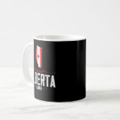 Alberta Canada Alberta Souvenir Canada Koffiemok (Voorkant links)