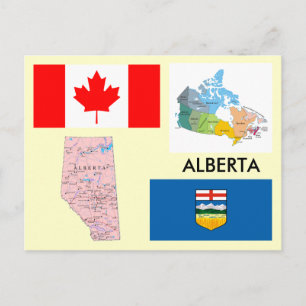 Alberta, Canada Briefkaart