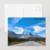 Alberta, Canada Briefkaart (Voorkant / Achterkant)