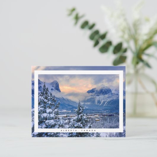 Alberta, Canada Briefkaart (Staand voorkant)