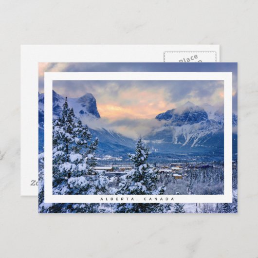 Alberta, Canada Briefkaart (Voorkant / Achterkant)