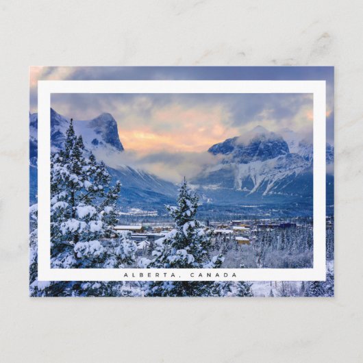 Alberta, Canada Briefkaart (Voorkant)