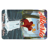 Alberta Canada cartoons reisposter Magneet (Horizontaal)