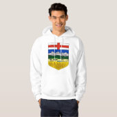 Alberta, Canada Hoodie (Voorkant volledig)