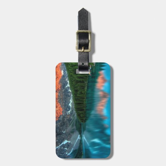 Alberta Canada Lake Louise Summer Adventure Bagagelabel (Voorkant verticaal)