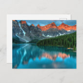 Alberta Canada Lake Louise Summer Adventure Briefkaart (Voorkant / Achterkant)