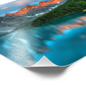 Alberta Canada Lake Louise Summer Adventure Foto Afdruk (Hoek)