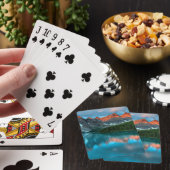 Alberta Canada Lake Louise Summer Adventure Pokerkaarten (Insitu)