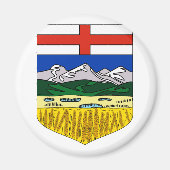 Alberta, Canada Magneet (Voorkant)