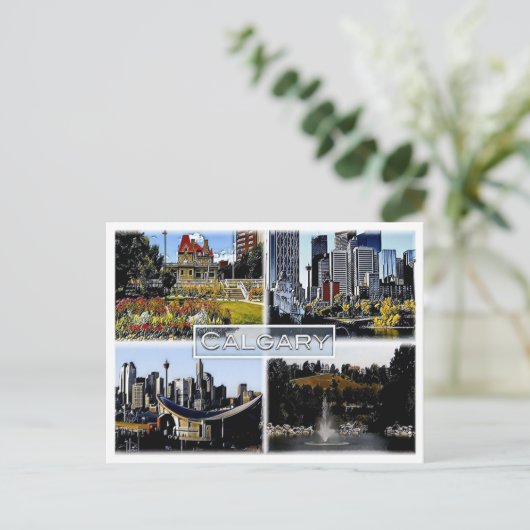 Alberta - Canada - Mosaic - Briefkaart (Staand voorkant)