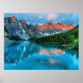 Alberta Canada Picturesque foto Poster (Voorkant)