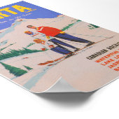 Alberta Canada Ski Poster (Hoek)