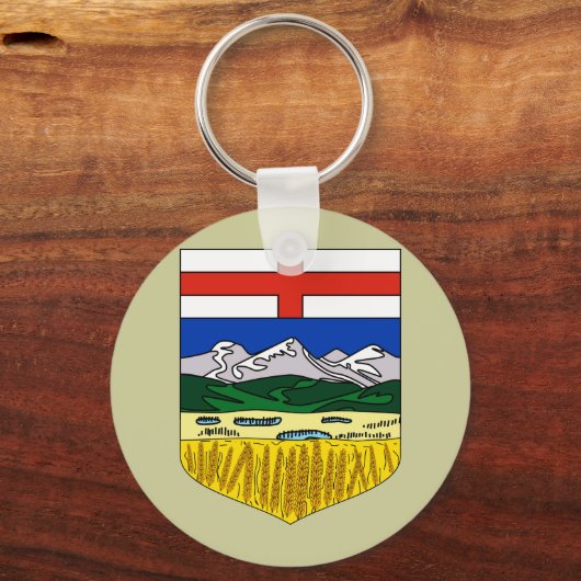 Alberta, Canada Sleutelhanger (Voorkant)