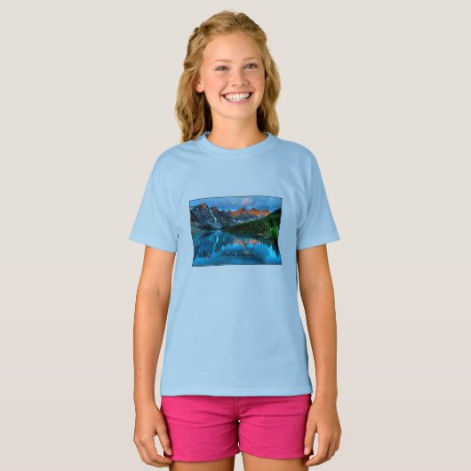 Alberta, Canada T-shirt (Voorkant volledig)