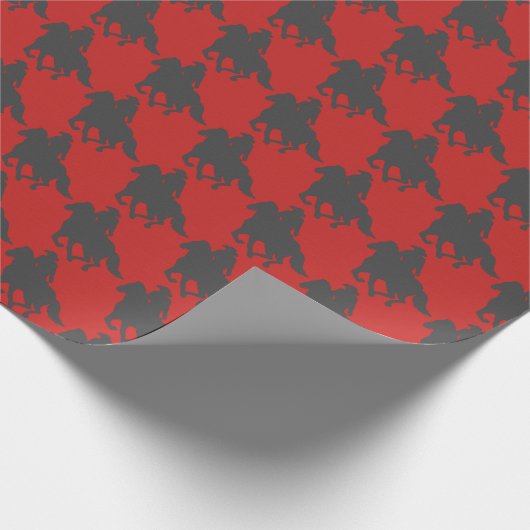 Alberta Cowboy Cadeaupapier (Hoek)