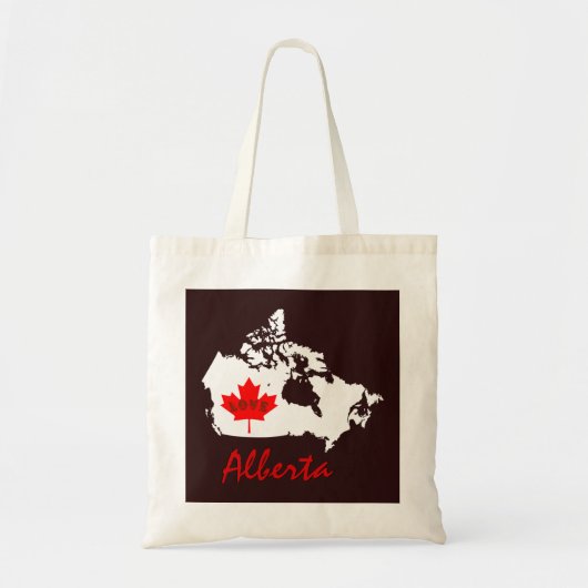 Alberta Customize Canada Province bag Tote Bag (Voorkant)