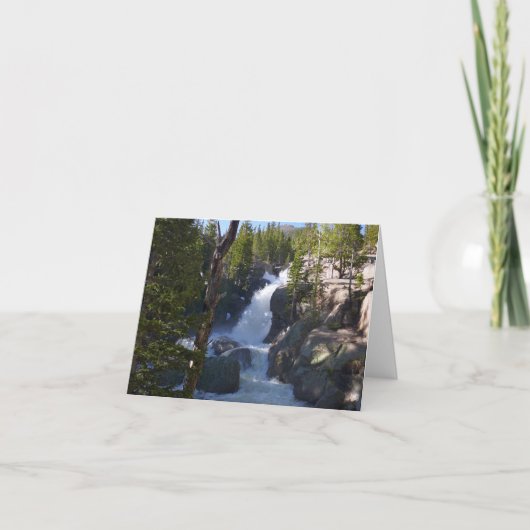 Alberta Falls I Kaart (Voorkant)