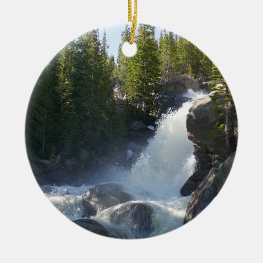 Alberta Falls II Keramisch Ornament (Voorkant)