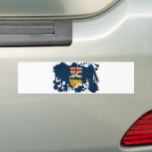 Alberta Flag Bumpersticker (Op auto)