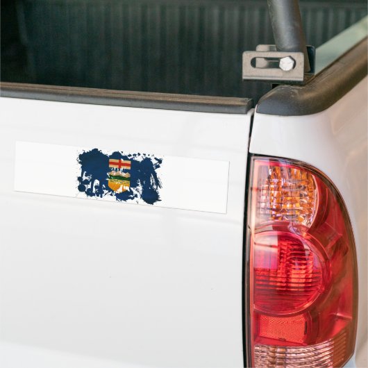 Alberta Flag Bumpersticker (Op Truck)