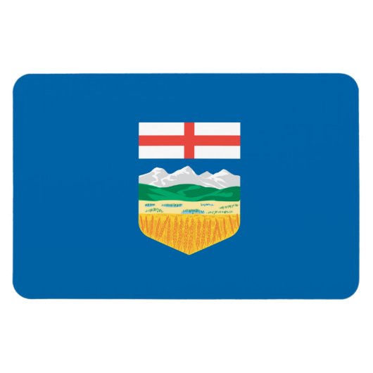 Alberta Flag Magneet (Horizontaal)