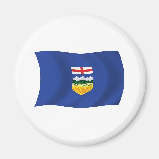 Alberta Flag Magnet (Voorkant)