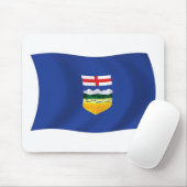 Alberta Flag Mousepad Muismat (Met muis)