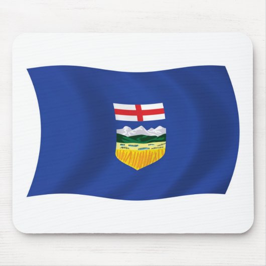 Alberta Flag Mousepad Muismat (Voorkant)