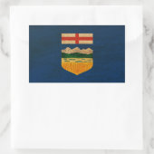 Alberta Flag Rechthoekige Sticker (Tas)