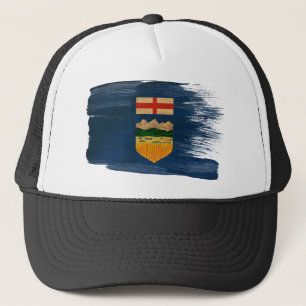 Alberta Flag Trucker Hat Trucker Pet