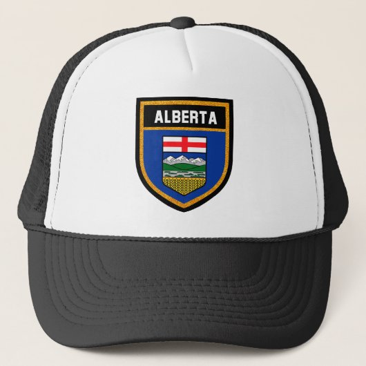Alberta Flag Trucker Pet (Voorkant)