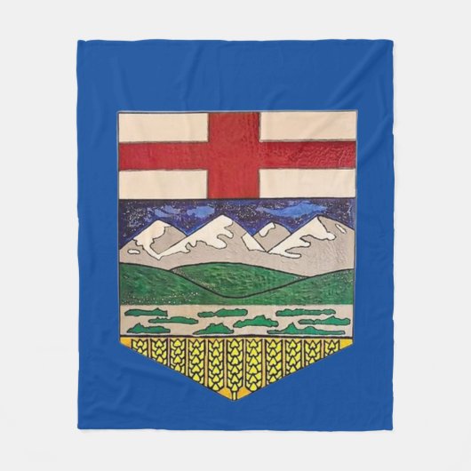 ALBERTA FLEECE DEKEN (Voorkant)