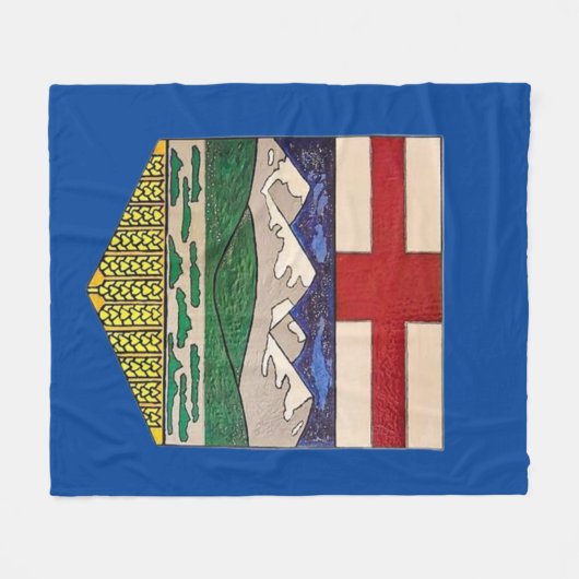 ALBERTA FLEECE DEKEN (Voorkant (Horizontaal))