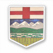 ALBERTA FORTIS ET LIBER, STICKER (Voorkant)