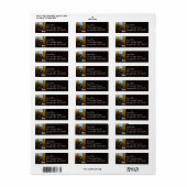 Alberta Herfsten in het najaar in het Rocky Mounta Etiket (Full Sheet)