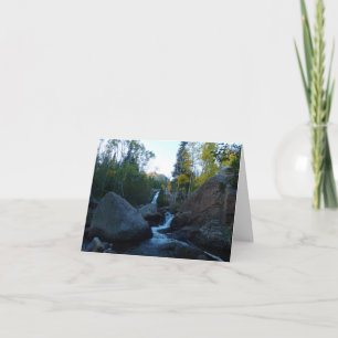 Alberta-Herfsten op Sunrise aan de Rocky Mountains Kaart