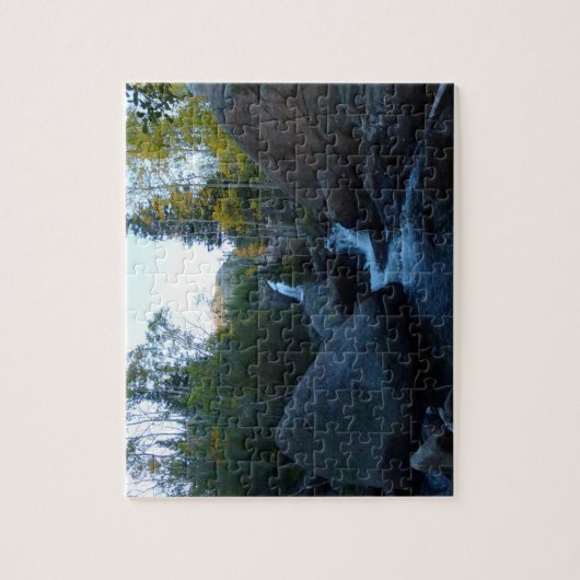 Alberta-Herfsten op Sunrise aan de Rocky Mountains Legpuzzel (Verticaal)