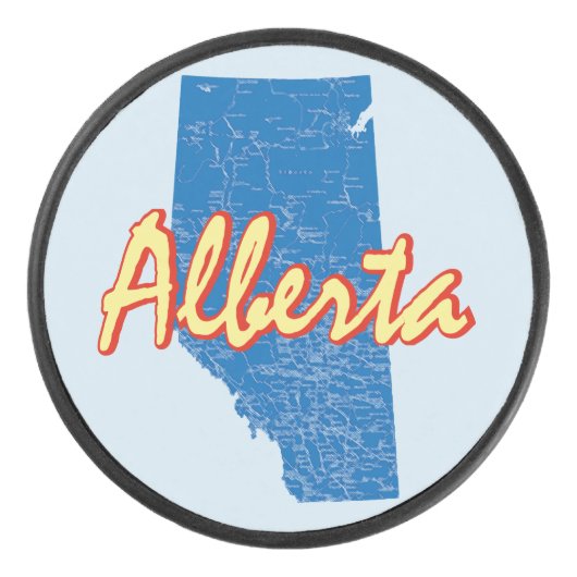 Alberta Hockey Puck (Voorkant)