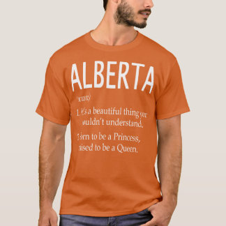 Alberta Naam Gift T-shirt