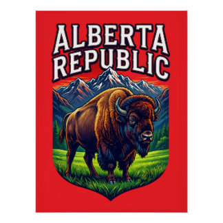 Alberta Republiek Perfect Poster