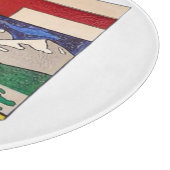 ALBERTA ronde snijplank (Hoek)