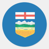 ALBERTA RONDE STICKER (Voorkant)