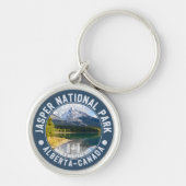 Alberta’s Jasper National Park Canada Sleutelhanger (Voorkant)