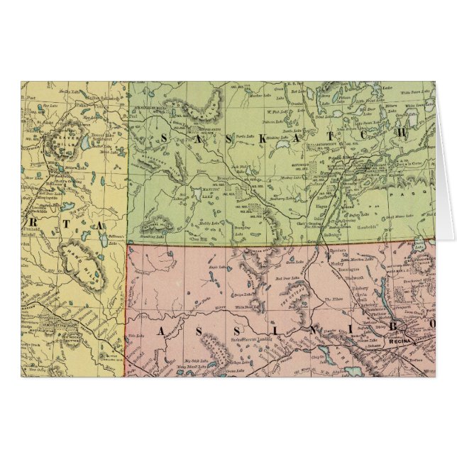 Alberta, Saskatchewan (Voorkant Horizontaal)