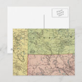 Alberta, Saskatchewan Briefkaart (Voorkant / Achterkant)