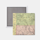 Alberta, Saskatchewan Magneet (Voorkant / Achterkant)