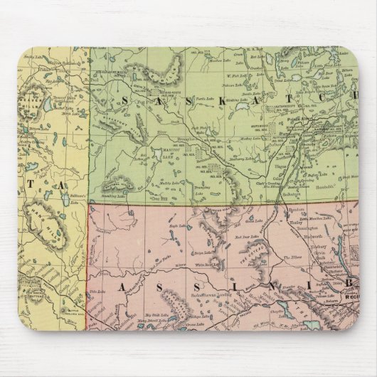 Alberta, Saskatchewan Muismat (Voorkant)