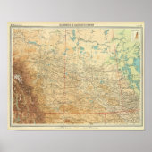 Alberta & Saskatchewan Poster (Voorkant)